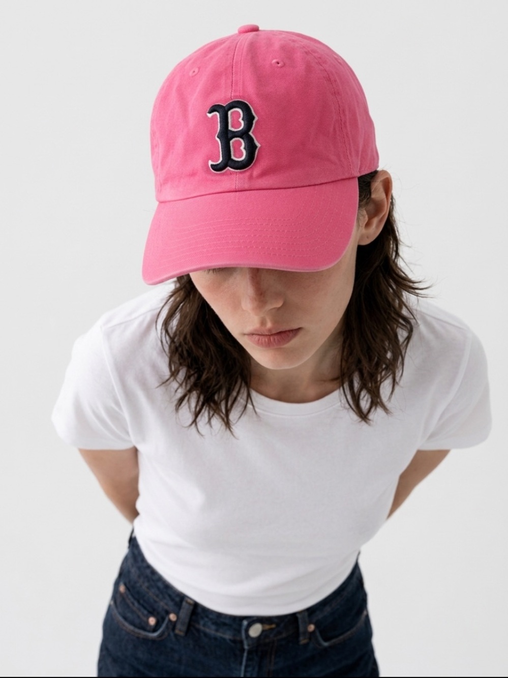 KIDS 47 Pink Boston Red Sox hat